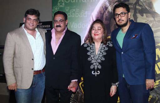 Filmmaker Arif Ali, Rima Kapoor, daughter of Raj Kapoor along with her husband Manoj Jain and filmmaker Dinesh Vijan