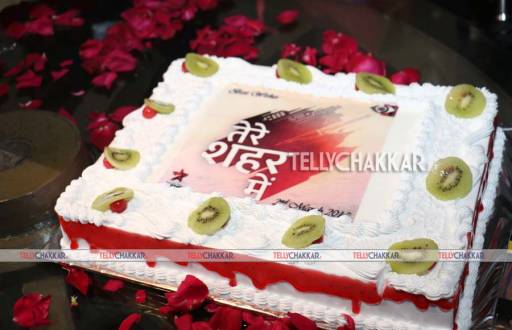 Cake at the Tere Sheher Mein launch