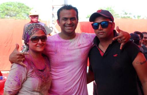  Urvashi Dholakia, Sidharth Kannan & Organiser Aarrnav Shirsat (CMD, 3rdRock Entertainment) 