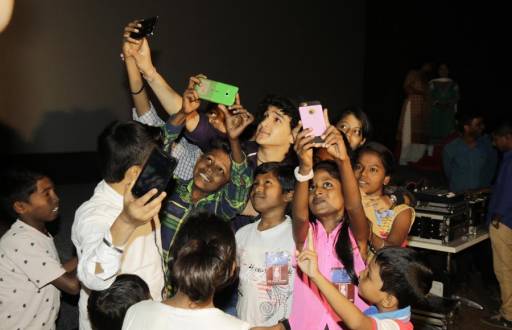 Selfie moment for Faisal Khan