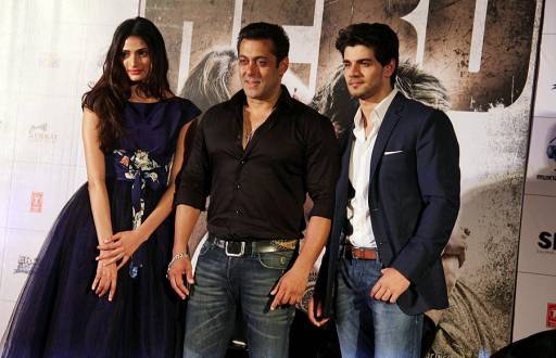 Athiya Shetty, Salman Khan and Sooraj Pancholi