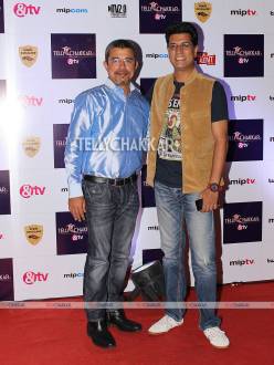 Anil Wanvari (Founder and CEO - Indiantelevision.com) and Producer Sudhir Sharma