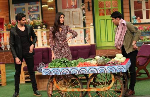 Katrina and Sidharth on The Kapil Sharma Show