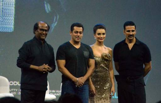 Rajinikanth, Salman Khan, Amy Jackson and Akshay Kumar