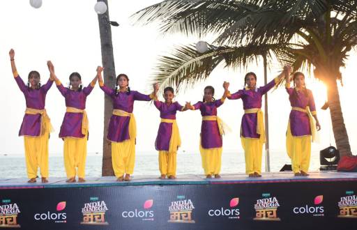 Chak De girls at the launch of India Banega Manch