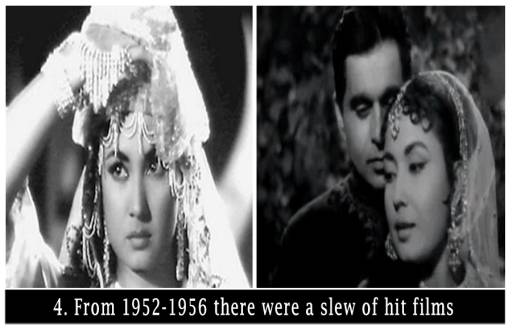 There was Baiju Bawra, Parineeta, Baadbaan, Azaad, Bandish, Ek Hi Raasta so on and so forth were all huge successes at the Box Office. It was during this time that Kamal’s Pakeezah was conceived, a film that would take an eternity to be made.