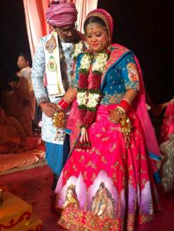 Laughter Queen Bharti ties the knot with Harsh