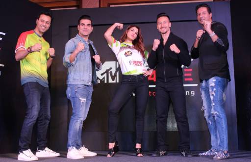 Celebs at the launch of MTV Super Fight League