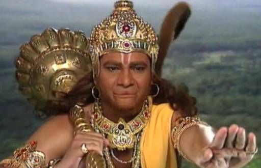 Raj Premi in Jai Hanuman (1997) (Sony TV)