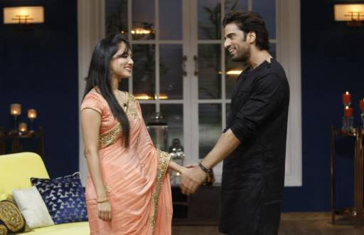 TV couples Pooja-Kunal & Mohit- Addite on the sets of JuzzBaatt
