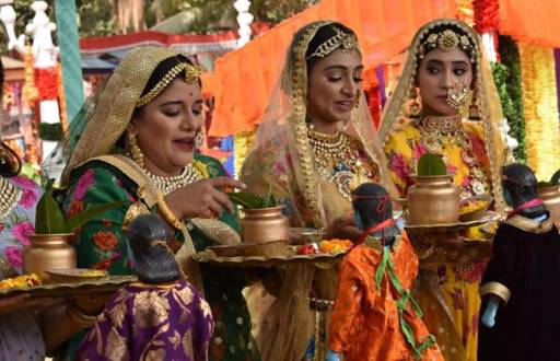 In pics: Gangaur pooja celebration in Yeh Rishta Kya Kehlata Hai
