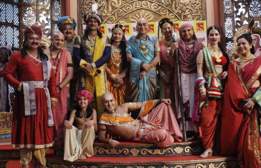 In pics: SAB TV's Tenali Rama cast celebrates on completing 500 episodes