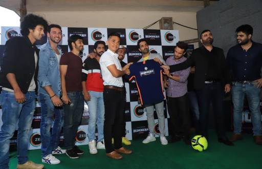 Launch of ZEE5's Bombers with  Indian Football Sensation - Sunil Chhetri