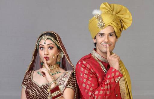 Wedding pics of  Pancham and Elaich  from  Sab Tv’s Jijaji Chhat Per Hain