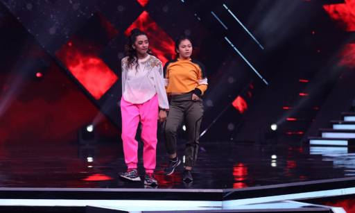 On the sets of Sony TV's India’s Best Dancer