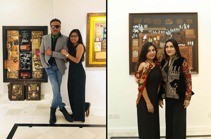 Jackie Shroff graces artist Jassi Sandhu’s inaugural exhibition Jackie Shroff