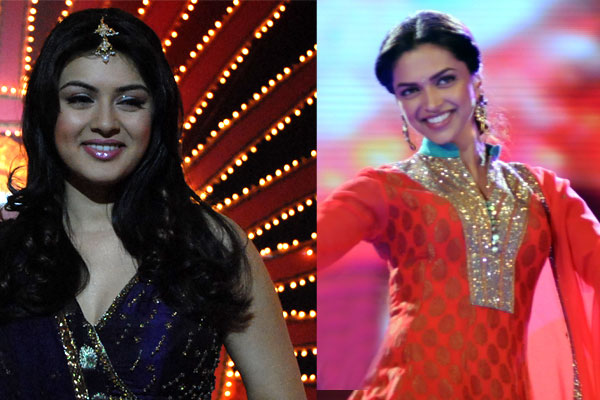 Hansika Motwani , Deepika Padukone Hansika Motwani , Deepika Padukone