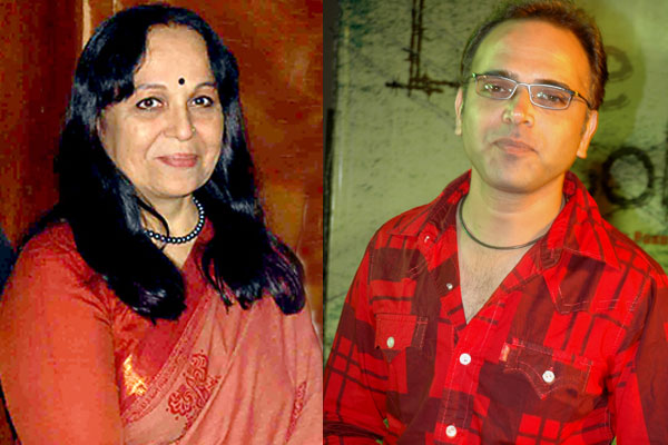 Rohini Hattangady and Harsh Chhaya Rohini Hattangady and Harsh Chhaya