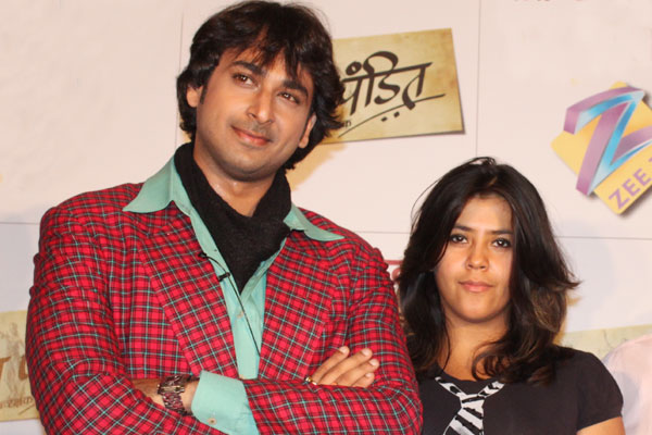 Sarwar Ahuja and Ekta Kapoor Sarwar Ahuja and Ekta Kapoor