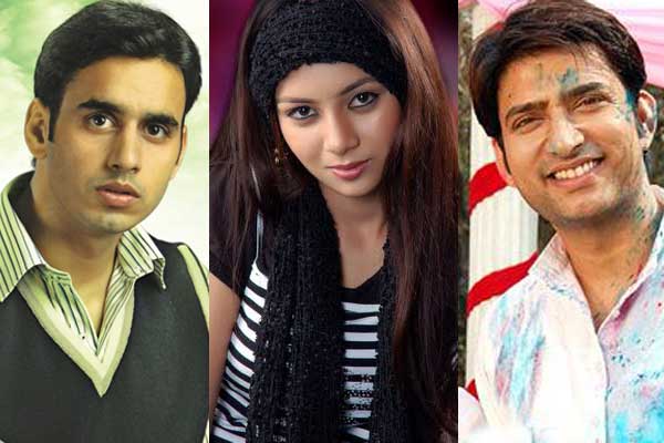 Waseem Mushtaq, Sehrish Ali and Aadesh Chaudhary Waseem Mushtaq, Sehrish Ali and Aadesh Chaudhary