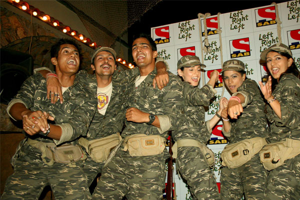 From left: Surya Chakravarthy, Mohit Daga, Harshvardhan Rane, Sanaya Irani, Shikha Singh, Divya Chopra and Swati Taldar. From left: Surya Chakravarthy, Mohit Daga, Harshvardhan Rane, Sanaya Irani, Shik
