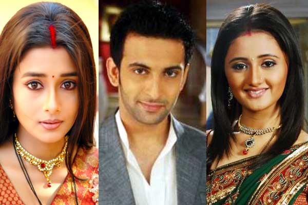 Tina Dutta, Nandish Sandhu and Rashmi Desai Tina Dutta, Nandish Sandhu and Rashmi Desai