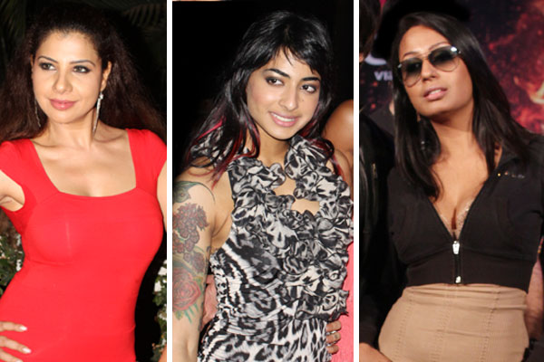 Sambhavna Seth, VJ Bani and Kashmera Shah Sambhavna Seth, VJ Bani and Kashmera Shah
