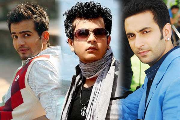 Jay Bhanushali, Jay Soni and Nandish Sandhu Jay Bhanushali, Jay Soni and Nandish Sandhu
