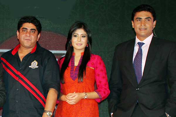 Rajan Shahi, Kritika Kamra and Mohnish Behl Rajan Shahi, Kritika Kamra and Mohnish Behl