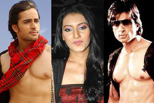 Shaleen Bhanot, Additi Gupta and Sonu Sood Shaleen Bhanot, Additi Gupta and Sonu Sood