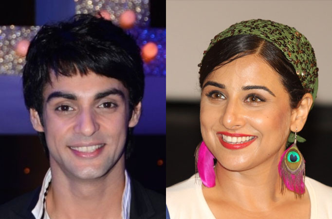 Karan Wahi and Vidya Balan Karan Wahi and Vidya Balan