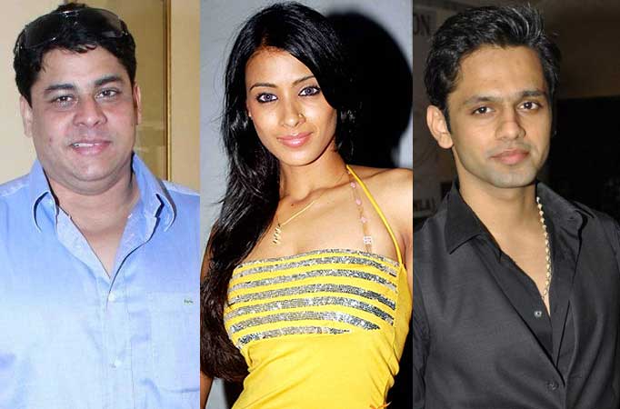 Cyrus Broacha, Barkha Bisht and Rahul Vaidya Cyrus Broacha, Barkha Bisht and Rahul Vaidya