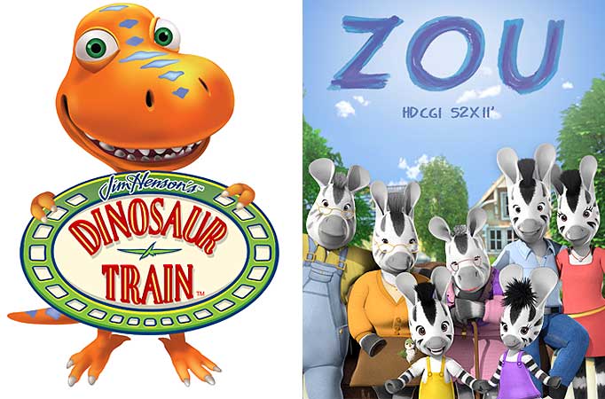 Dinosaur Train and Zou Dinosaur Train and Zou