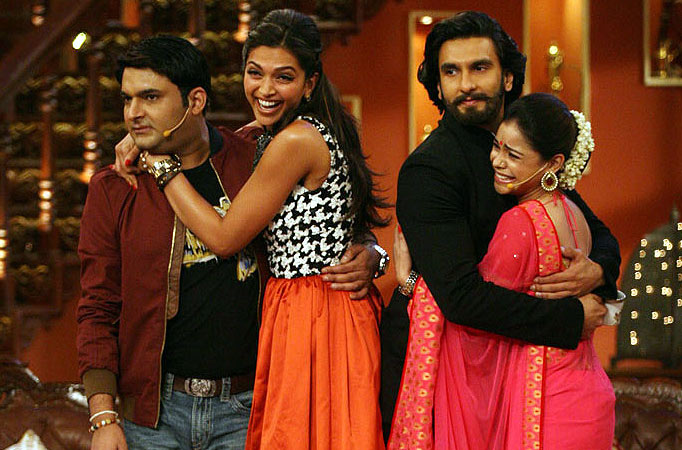 Ranveer Singh and Deepika Padukone have a blast on Colors Ranveer Singh and Deepika Padukone have a blast on Colors