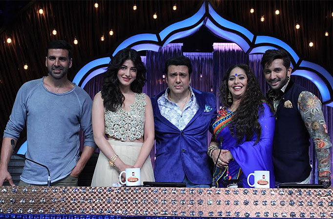 Gabbar is Back team on DID Supermoms Gabbar is Back team on DID Supermoms