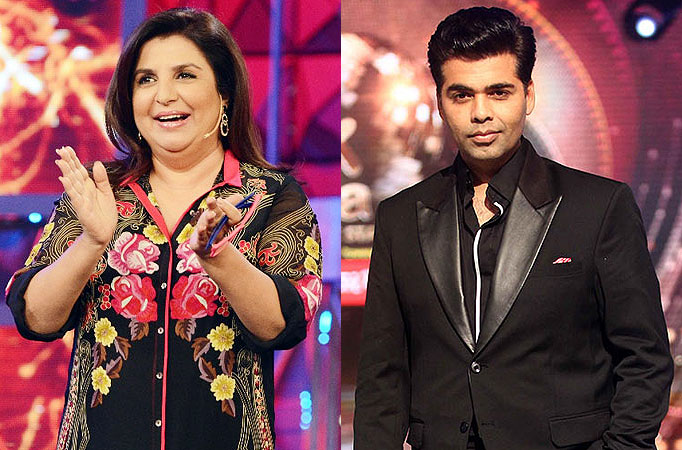 Farah Khan and Karan Johar Farah Khan and Karan Johar