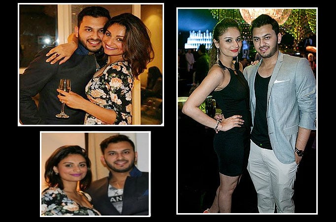 Dimple Ganguly and Rohit Roy Dimple Ganguly and Rohit Roy