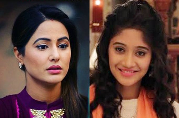 Hina Khan and Shivangi Joshi Hina Khan and Shivangi Joshi