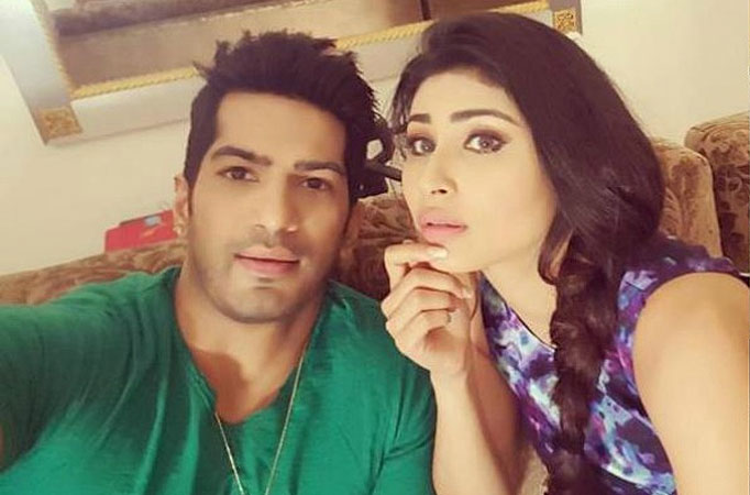 Amit Tandon and Mouni Roy Amit Tandon and Mouni Roy