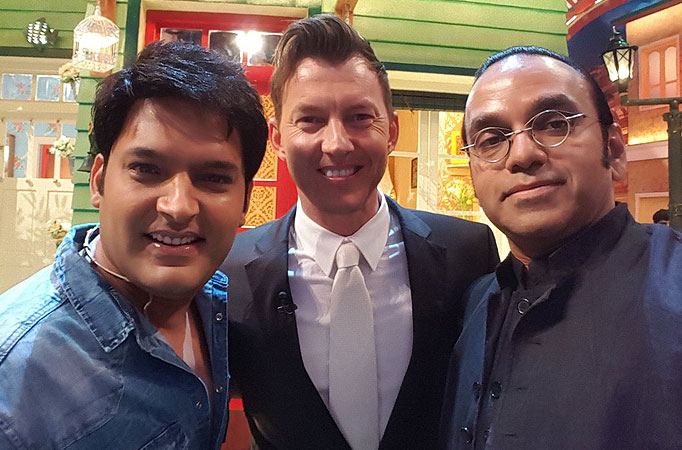 Brett Lee had 'fun' shooting with Kapil Sharma Brett Lee had 'fun' shooting with Kapil Sharma