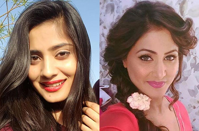 Vaishali Takkar and Hina Khan Vaishali Takkar and Hina Khan