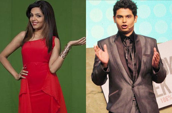 Sugandha Mishra and Siddharth Sagar Sugandha Mishra and Siddharth Sagar