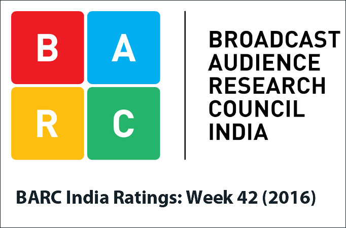 BARC India Ratings: Week 42 (2016) BARC India Ratings: Week 42 (2016)
