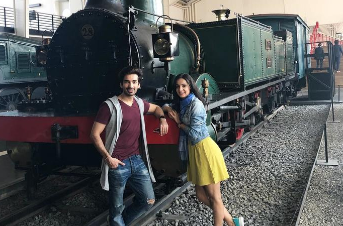 Mohit Sehgal-Sanaya Irani enjoy their DDLJ moment Mohit Sehgal-Sanaya Irani