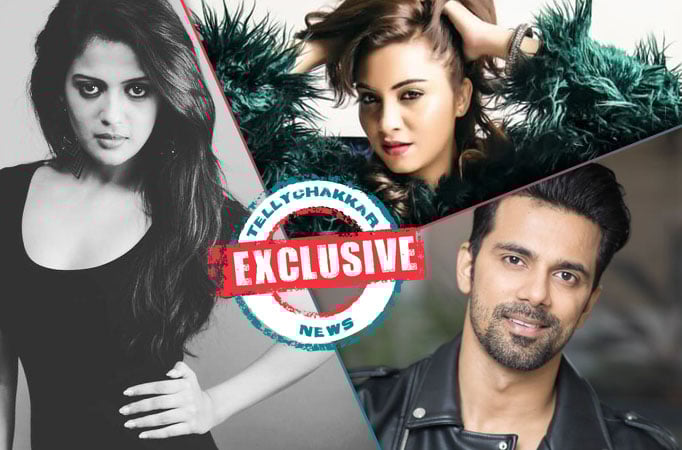 Gulki Joshi, Arshi Khan, and Anuj Sachdeva in &TV’s Laal Ishq Gulki Joshi, Arshi Khan, and Anuj Sachdeva
