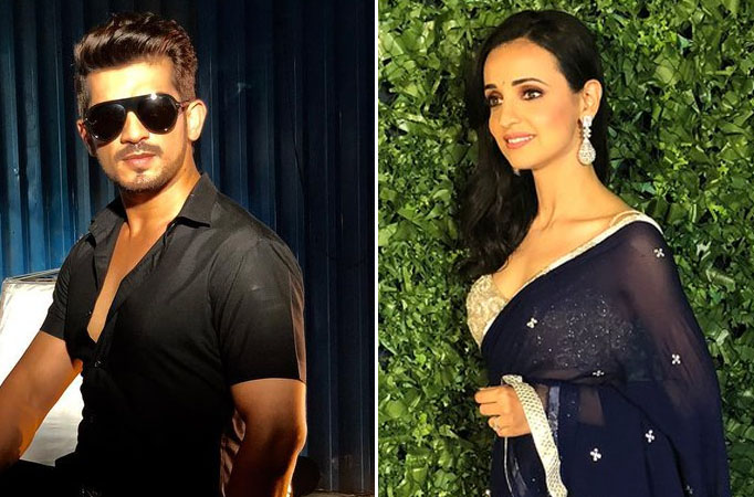 Arjun Bijlani relives Miley Jab Hum Tum days with Sanaya Irani Arjun Bijlani and Sanaya Irani