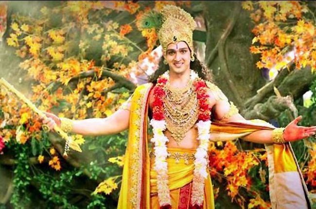 Image result for krishna in mahabharat