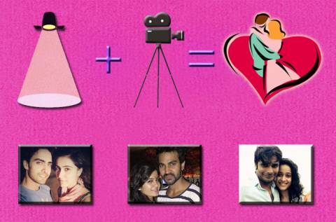 TV actors in love on the sets |Lights, camera, love in TV industry