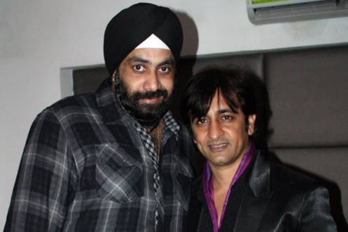 Romi Anand  with Rajev Paul