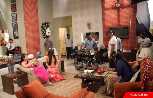 On the sets: SAB TV's Jeannie Aur Juju